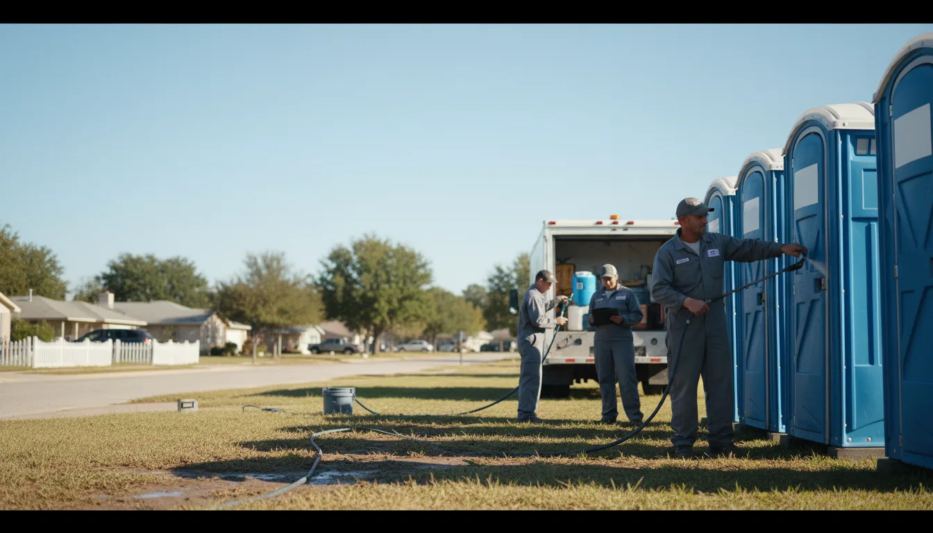 Long-Term Portable Toilet Rental in Clarksburg, IN near me
